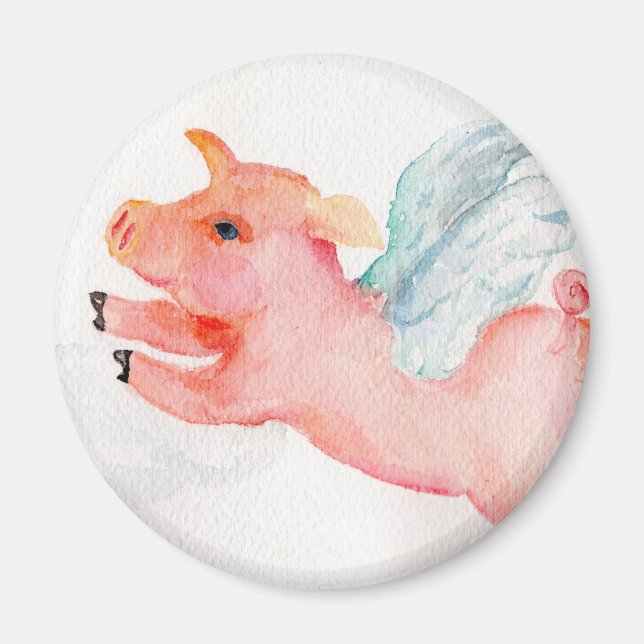 Íman Quando os suínos voam (Frente)