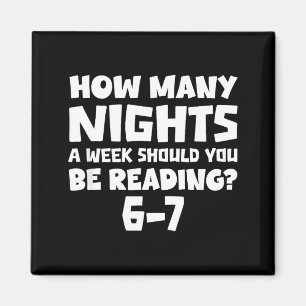 Íman Quantas Noites Por Semana Você Deve Ler 6-7 B