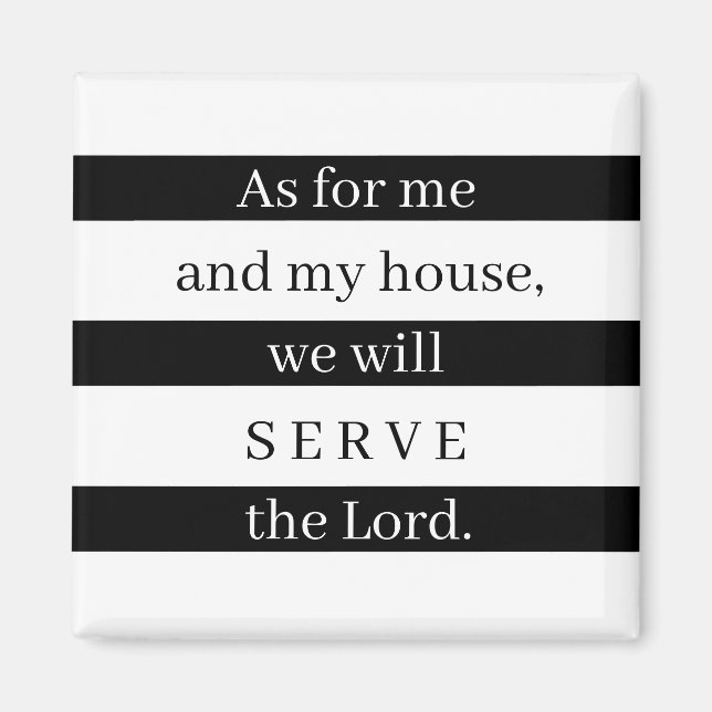 Íman Quanto a mim e à minha casa (Frente)