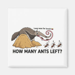 Íman Quantos Ants Restam? Busca pelo Mundo Animal para