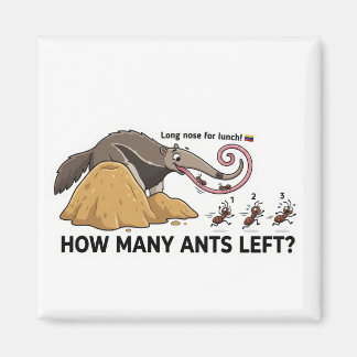 Íman Quantos Ants Restam? Busca pelo Mundo Animal para