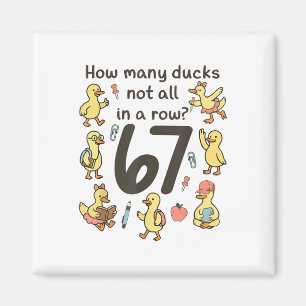 Íman Quantos Patos Nem Todos Em Uma Linha 67 Pato Engra