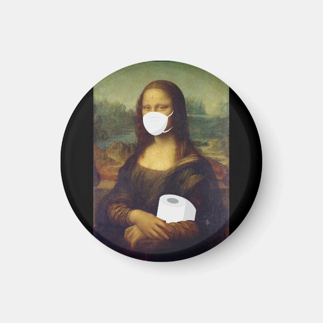 Íman Quarantine Mona Lisa (Frente)
