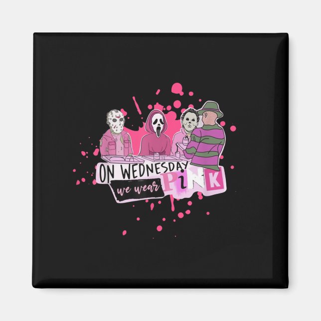 Íman Quarta-feira. Usamos Vilão Nk Halloween Out. Sok (Frente)