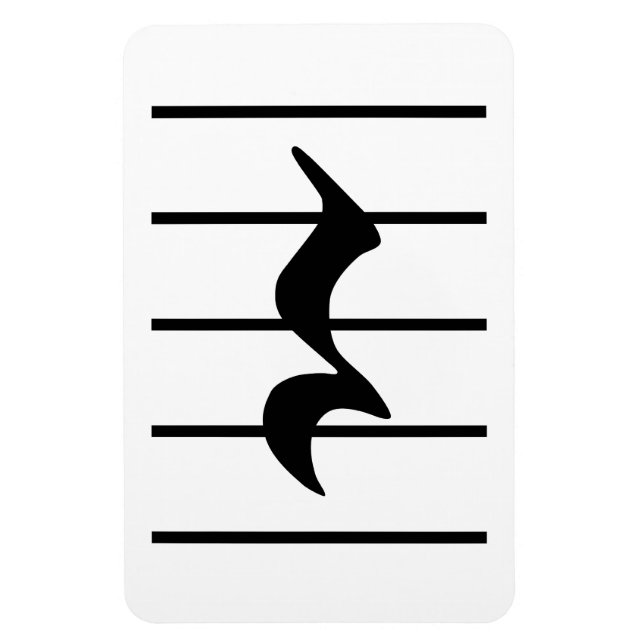 Íman quarter rest (Vertical)