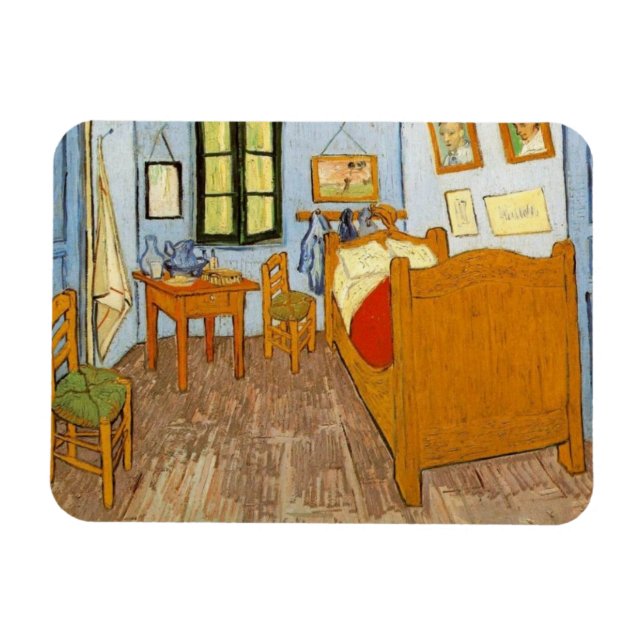 Íman Quarto de Van Gogh (Horizontal)