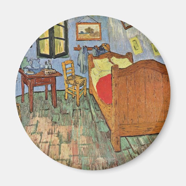 Íman Quarto De Vincent Em Arles, Por Vincent Van Gogh (Frente)