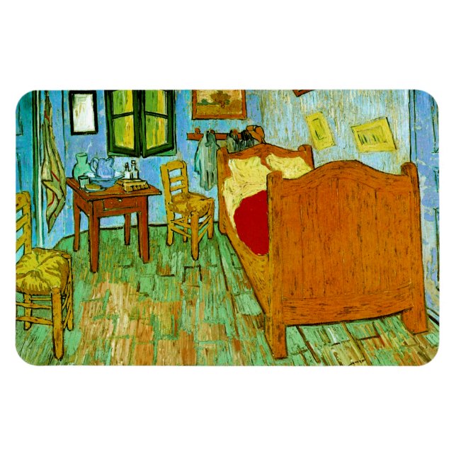 Íman Quarto em Arles (F484)Van Gogh de Belas Artes (Horizontal)