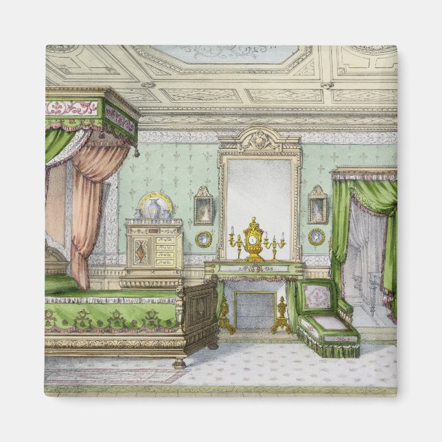 Íman Quarto no estilo Renascentista (lito colorido) (Frente)