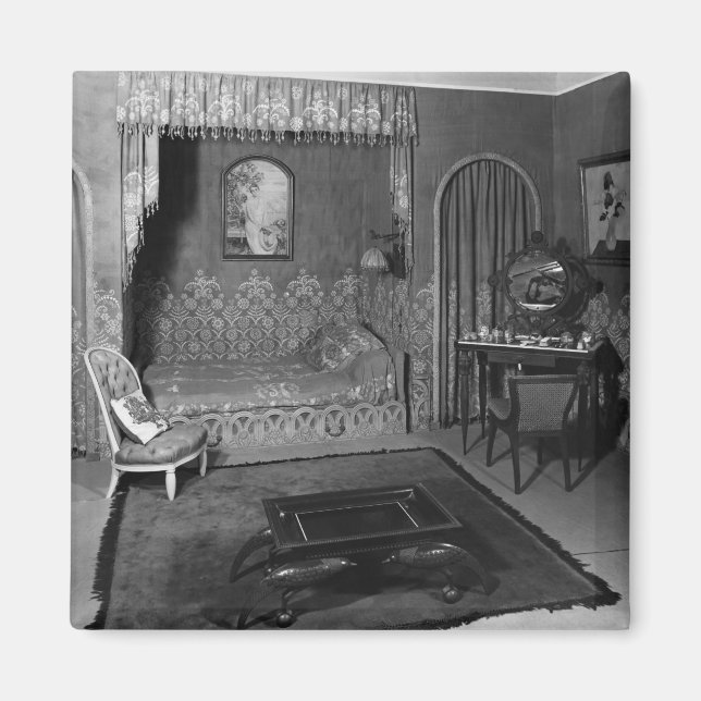 Íman Quarto pertencente a Jeanne Lanvin c.1920-25 (Frente)