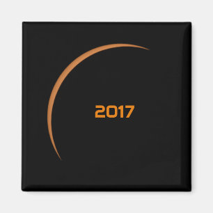 Íman Quase Máximo 2017 Eclipse Solar Parcial