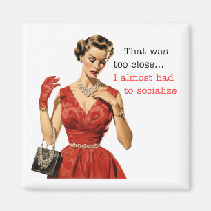 Íman Quase tive que socializar o Magnet