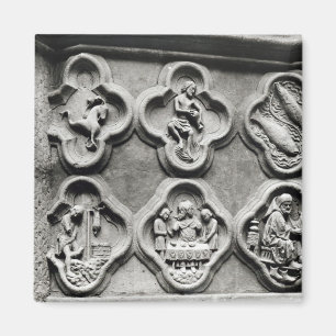 Íman Quatrefoils com os sinais do zodíaco