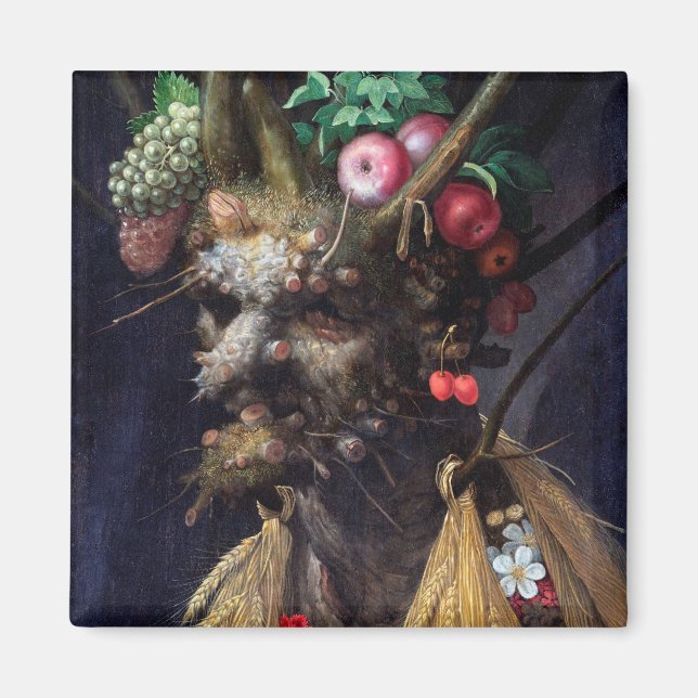 Íman Quatro Assentos em Uma Cabeça, Arcimboldo (Frente)
