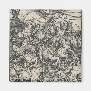 Íman Quatro cavaleiro do apocalipse por Durer