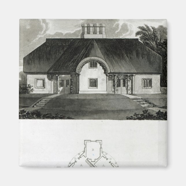 Íman Quatro Cottages, 1818 (Frente)
