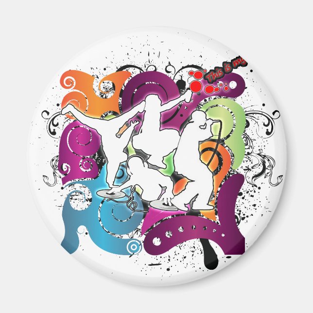 Íman Quatro elementos 101 (Frente)