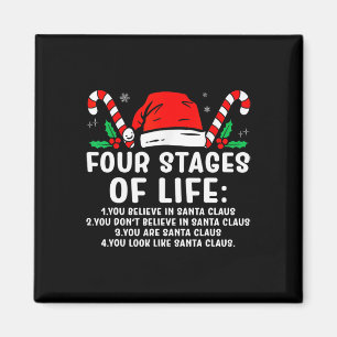 Íman Quatro Palcos De Papais noeis De Vida Engraçados N