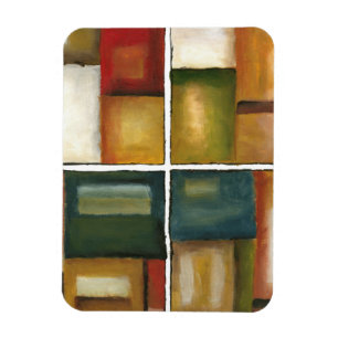 Íman Quatro Pintura Paneled de Jennifer Goldberger