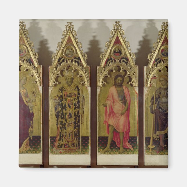 Íman Quatro Santos do Quaratesi Polyptych: Mary Mag (Frente)
