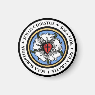 Íman Quatro Solas - Luterano