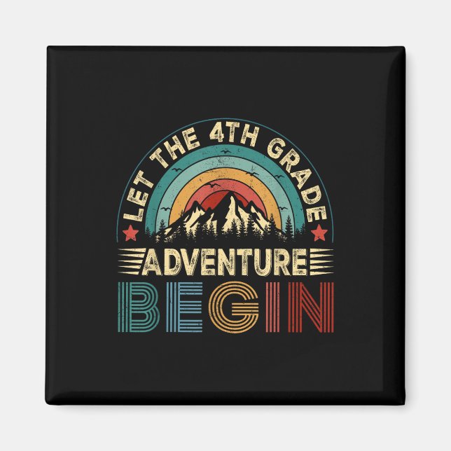 Íman Que A Aventura Do 4º Grau Comece Com O Chá Do 4º G (Frente)