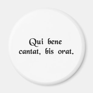 Íman Que canta bem, prays duas vezes