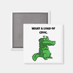 Íman Que Cartoon Croc Funny Alligator