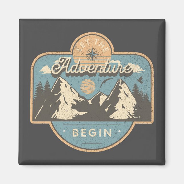 Íman Que comece a aventura (Frente)
