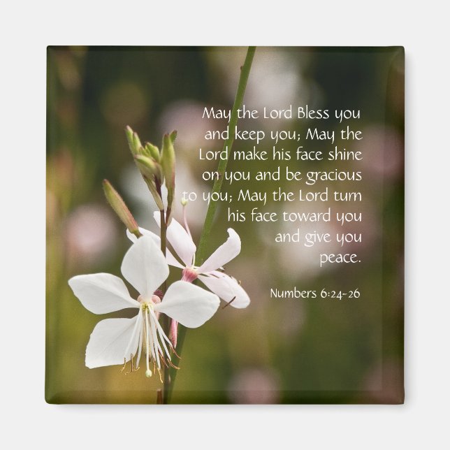 Íman Que Deus te abençoe, Magnet (Frente)