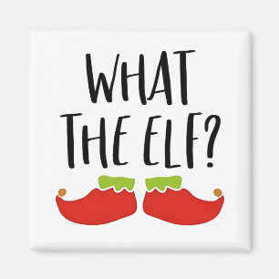Íman Que Feliz Natal Engraçado Elf Papai Noel