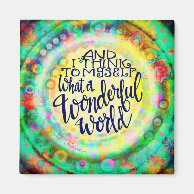 Íman Que maravilhosa inspiração mundial (Frente)