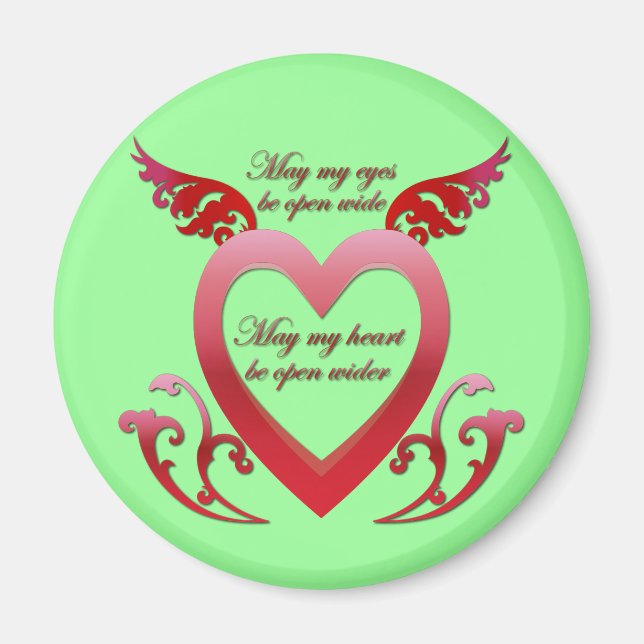 Íman Que meu coração esteja aberto (Frente)