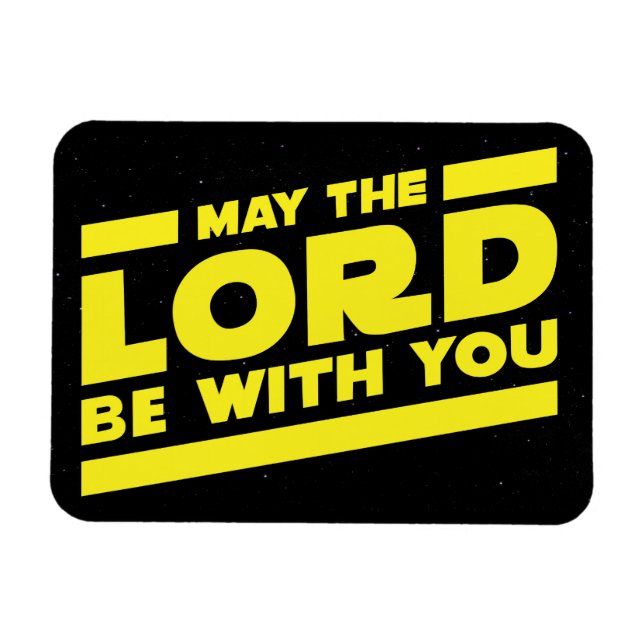 Íman Que o senhor esteja com você (Horizontal)