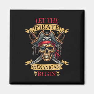 Íman Que Os Piratas Shenanigans Comecem O Crânio De Hal