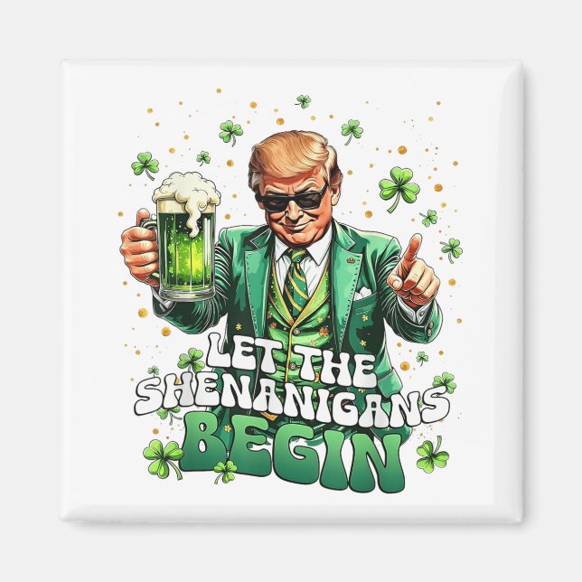Íman Que Os Shenanigans Comecem A Engraçada Trump St Pa (Frente)