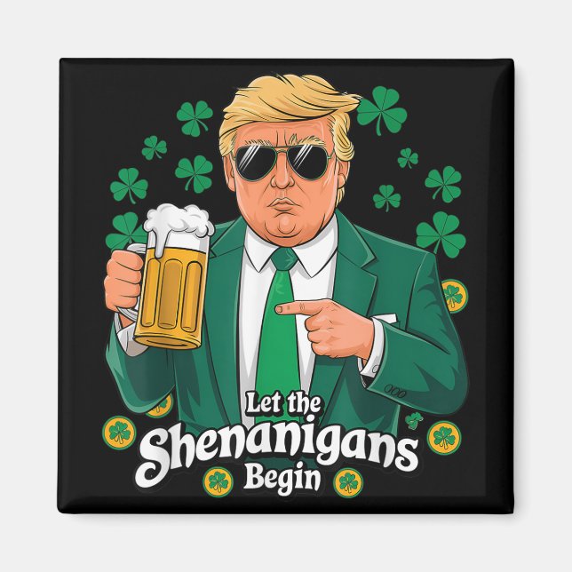 Íman Que Os Shenanigans Comecem A Engraçada Trump St Pa (Frente)