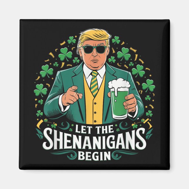 Íman Que Os Shenanigans Comecem A Engraçada Trump St Pa (Frente)