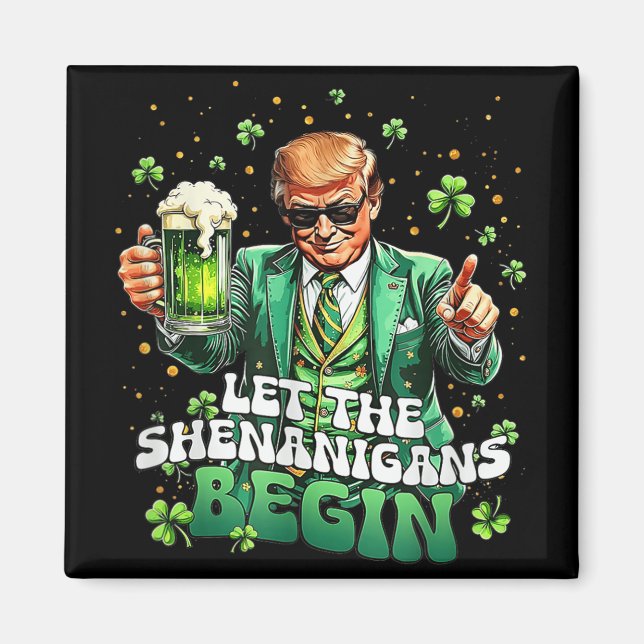 Íman Que Os Shenanigans Comecem A Engraçada Trump St Pa (Frente)