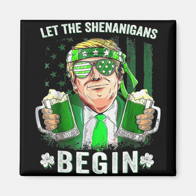 Íman Que Os Shenanigans Comecem A Engraçada Trump St Pa (Frente)