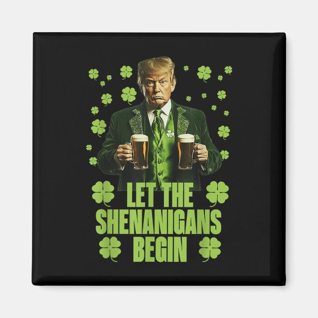 Íman Que Os Shenanigans Comecem A Engraçada Trump St Pa (Frente)