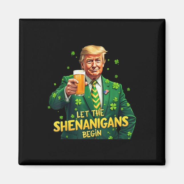 Íman Que Os Shenanigans Comecem A Rua Engraçada Patrick (Frente)