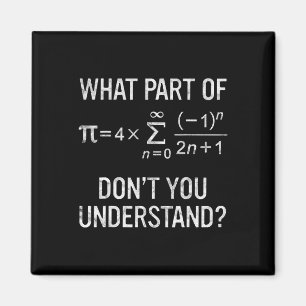 Íman Que parte de você não entende de Gift Math Equati