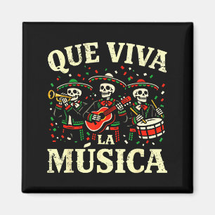 Íman Que viva la musica cinco de mayo esqueleto mariach