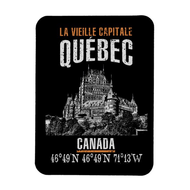 Íman Québec (Vertical)