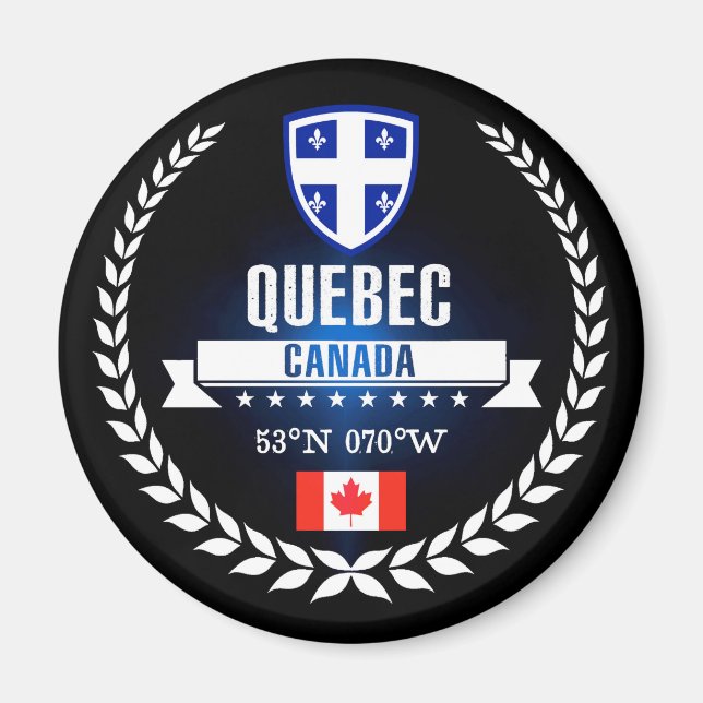 Íman Quebec (Frente)