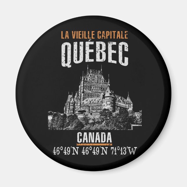 Íman Québec (Frente)