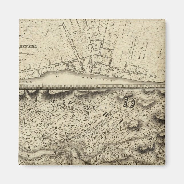 Íman Quebec, Canadá 6 (Frente)