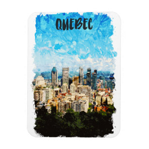Íman Quebec Canada Cityscape