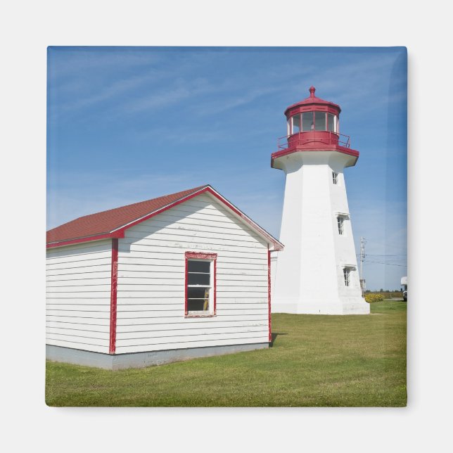 Íman Quebec, Canadá. Farol Cap D'Espoir. (Frente)